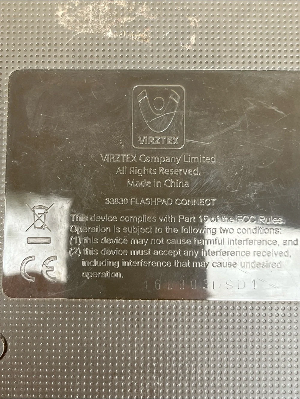 Flashpad Connect Electronic Game - Gray